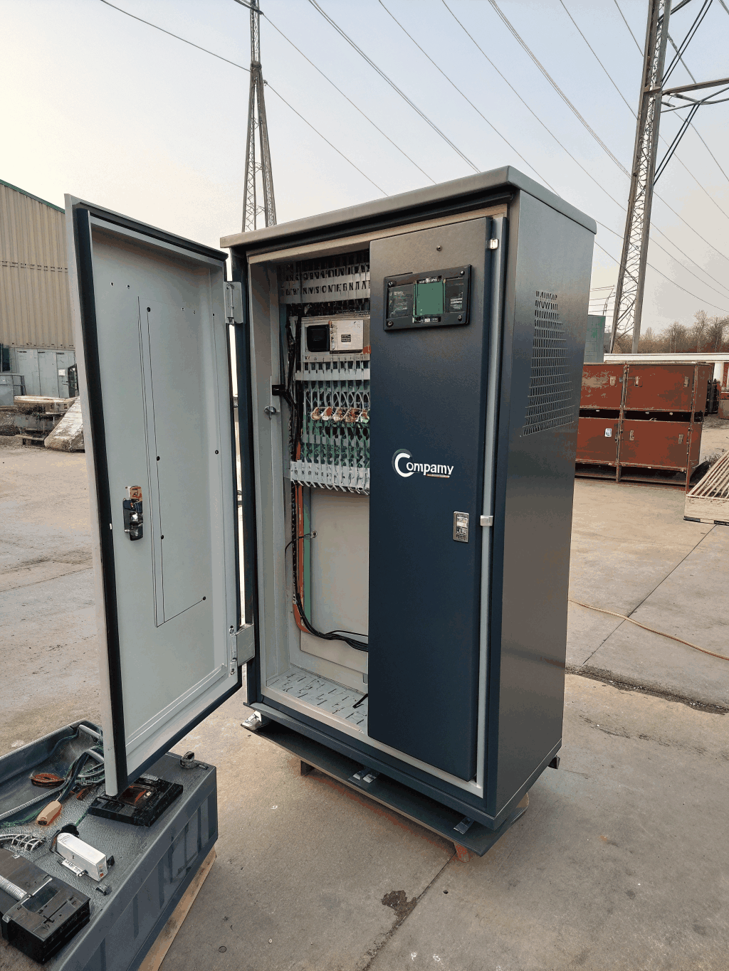 Modular enclosure for grid hardware