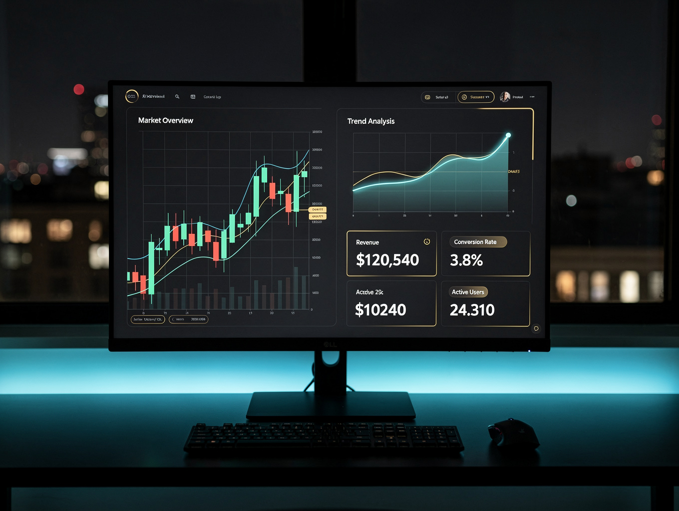 Grid monitoring dashboard