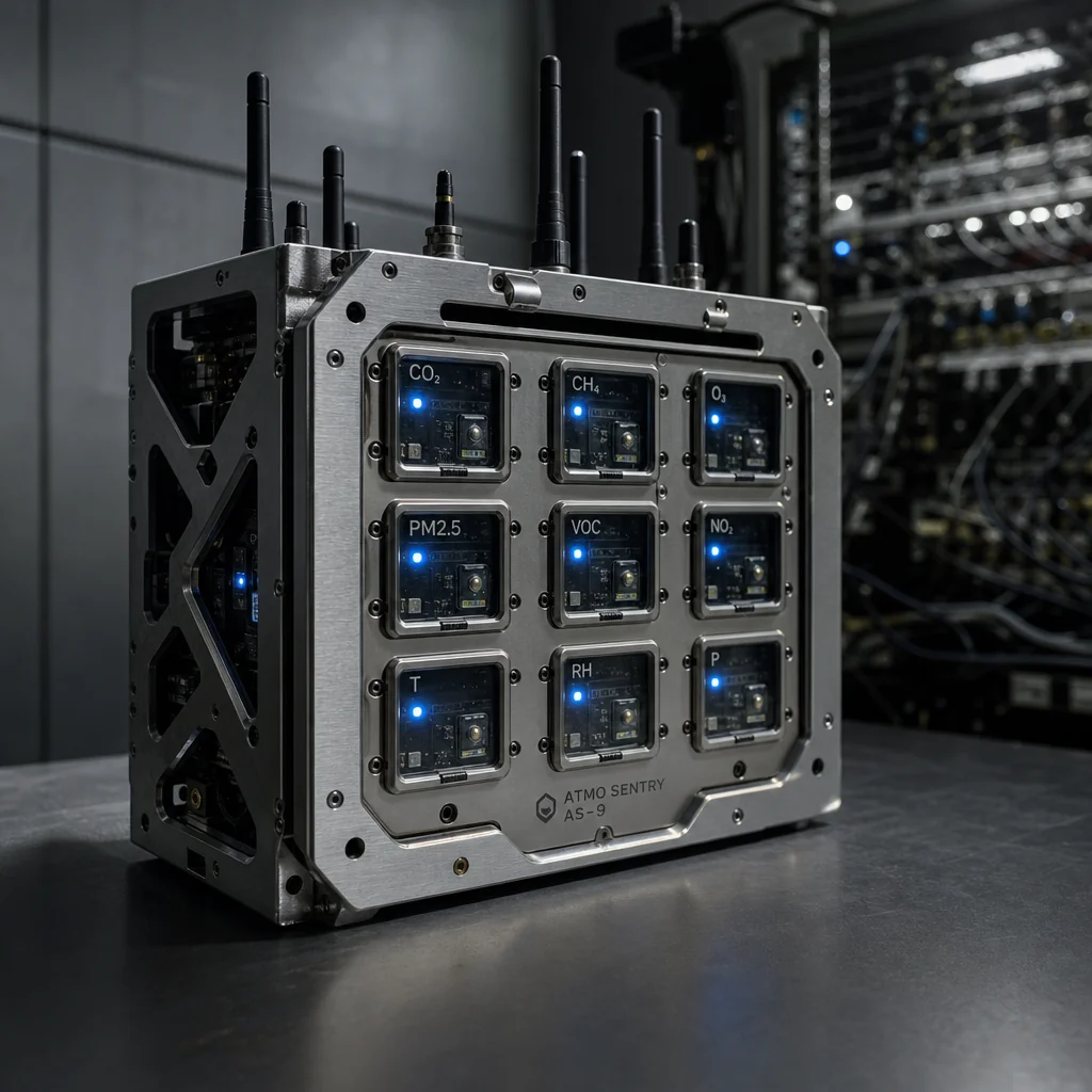 Precision sensor array for grid monitoring